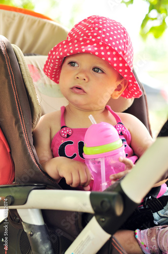Photo: child in stroller child in stroller