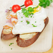 Spiegelei mit Bauchfleisch