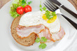 Spiegelei mit Bauchfleisch