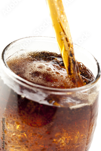 Photo: Refreshing Brown Soda with Ice Refreshing Brown Soda with Ice