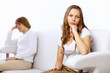 Young couple in conflict