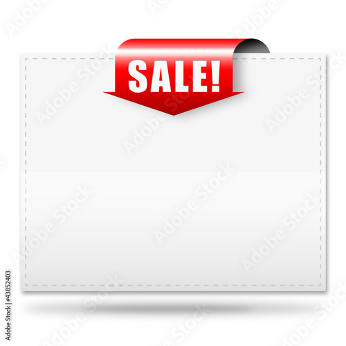 Illustration: Sale! Button, Icon Sale! Button, Icon