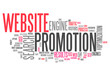 Word Cloud "Website Promotion"