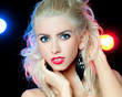 luxurious blonde