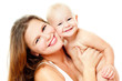 Photo: happy mom and baby happy mom and baby