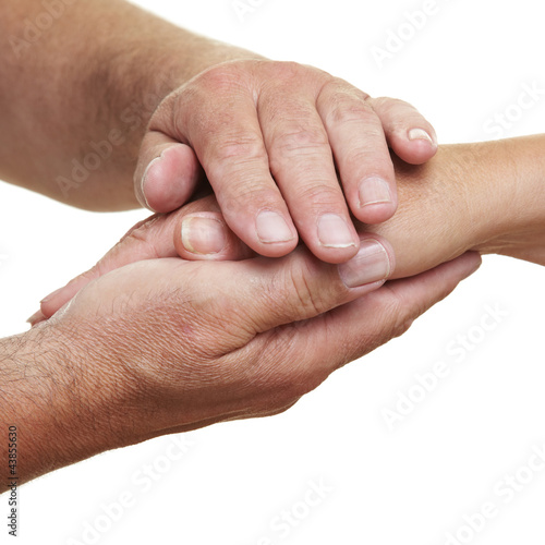 Photo: Hände halten Hand zum Trost Hände halten Hand zum Trost