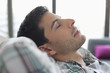 Close-up of a man sleeping