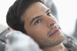 Close-up of a man thinking