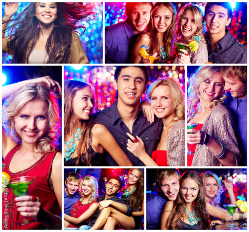 Photo: Friends at party Friends at party