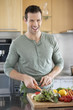 Man preparing food in the kitchen