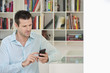 Man using a mobile phone