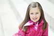 Portrait of a girl smiling