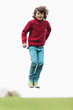 Boy jumping