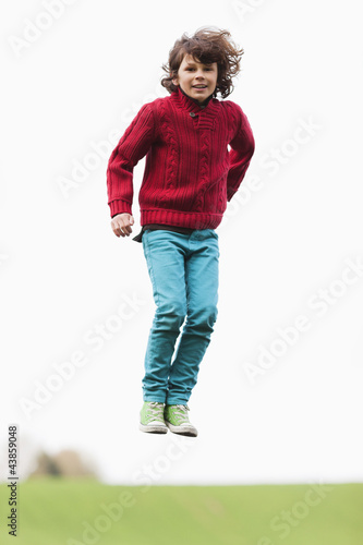 Photo: Boy jumping Boy jumping