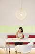 Businesswoman working in an office