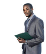 Portrait of a satisfied young African American