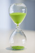 Close-up of an hourglass