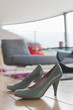 Close-up of a pair of high heels