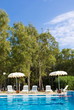 Detail of a swimming pool