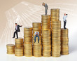 people on coin