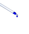 Photo: Pipette gefüllt mit blauer Flüssigkeit Pipette gefüllt mit blauer Flüssigkeit