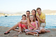 Photo: family on holiday family on holiday