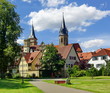 Schloß und Stiftskirche in Öhringen.