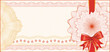 Vector: Guilloche Background for Gift Certificate with Red Bow Guilloche Background for Gift Certificate with Red Bow