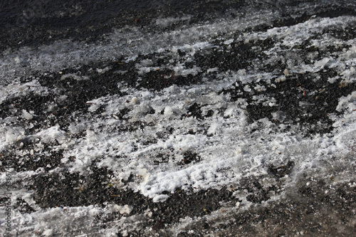 Photo: Rutschige Strasse...Winter - Glatteis Rutschige Strasse...Winter - Glatteis