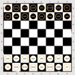 chess sign and icon vector