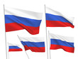 Russia vector flags