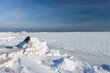 Frozen baltic sea