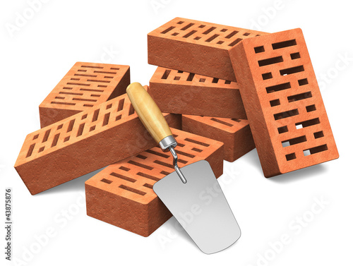 Illustration: Building and construction industry concept Building and construction industry concept