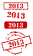 2013 New Year Stamp Set
