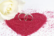 Foto: Trauringe mit Rose und Herz Trauringe mit Rose und Herz