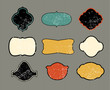 Vintage label for retro banners. EPS 10