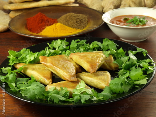 Photo: Vegetable samosas Vegetable samosas