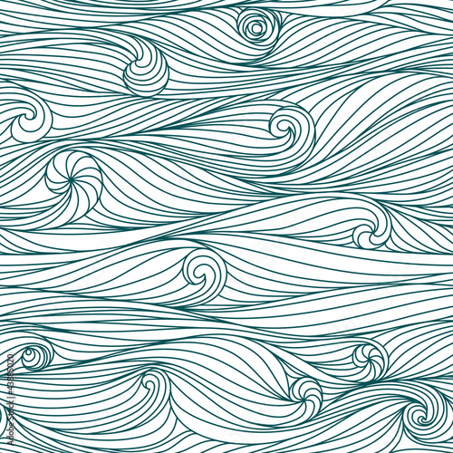 Vector: Waves pattern Waves pattern