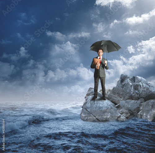 Photo: Concept of insurance protection Concept of insurance protection