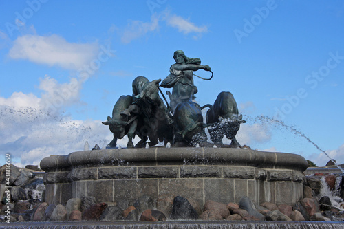 Photo: Gefion fountain, Copenhagen Gefion fountain, Copenhagen