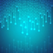 Vektor: Binary background Binary background