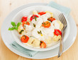 Tortellinis mit Käsesauce