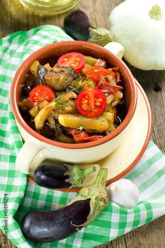 Photo: Homemade vegetable stew Homemade vegetable stew