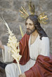 Imagen de Cristo en la procesión de las palmas.