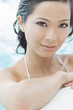 Beautiful Sexy Chinese Oriental Asian Woman In Swimming Pool