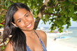Foto: Junges Mädchen am Strand Junges Mädchen am Strand