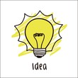 illustration of bulb