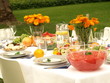 Party in the garden
