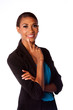 Happy smiling business woman