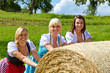 Portrait im Dirndl
